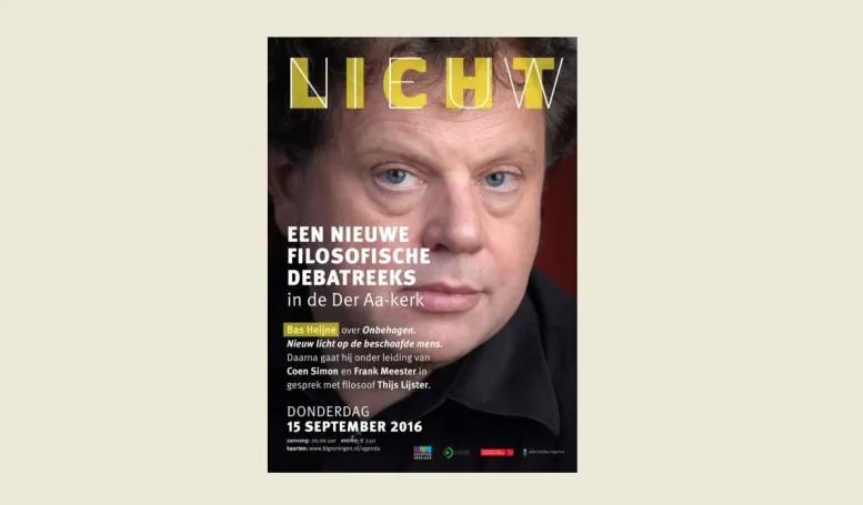bas heijne poster nieuw licht in de der aa kerk