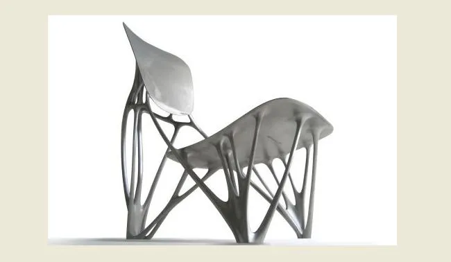 bone chair uit 2006 van joris laarman