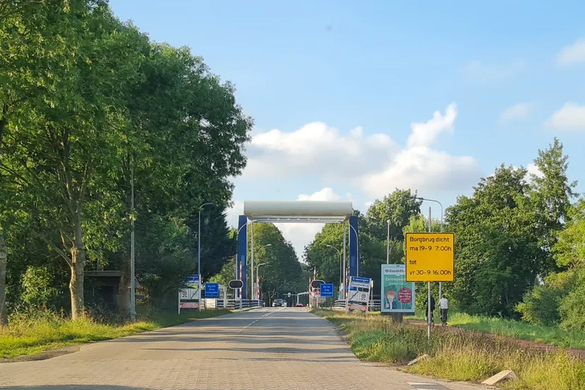 borgbrug dicht