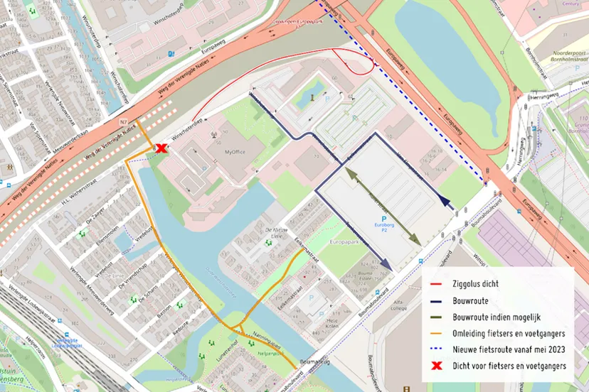 bouwroute oost ziggolus aanpak ring zuid