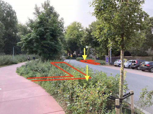 bushaltes helperzoom ter hoogte van hndellaan