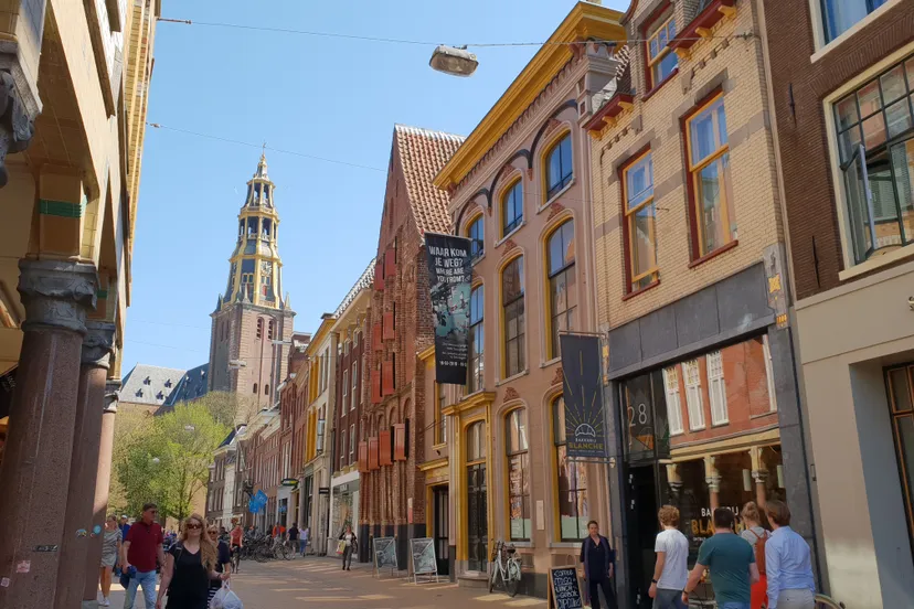 canterhuis en gotisch huis brugstraat groningen foto noordelijk scheepvaartmuseum 1