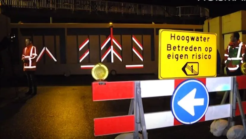 coupures hoog water delfzijl you tube beeldcitaat huismanmedia