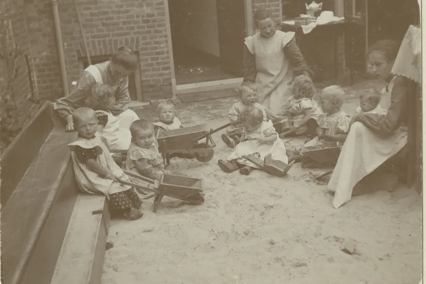 creche in de g appelstraat p kramer groninger archieven
