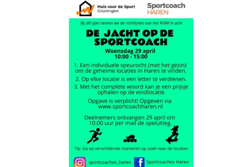 de jacht op de sportcoach