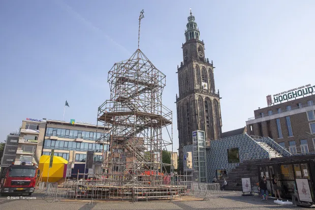 de kunstmanifestatie marker