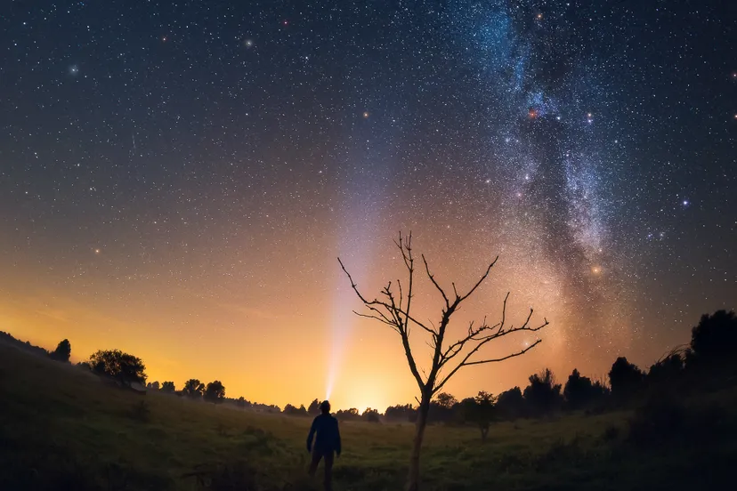 de melkweg vanuit het nationaal dark sky park lauwersmeerjpg e1509051018917