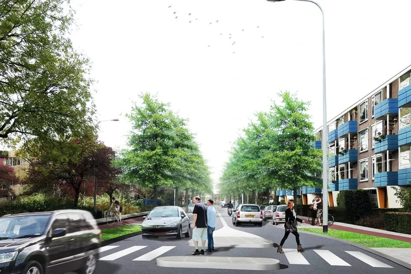 de wijert vondellaan variant b impressie 20130410 w8 aanpak ring zuid