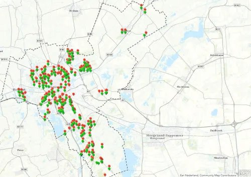 digitale kaart kapbeleid