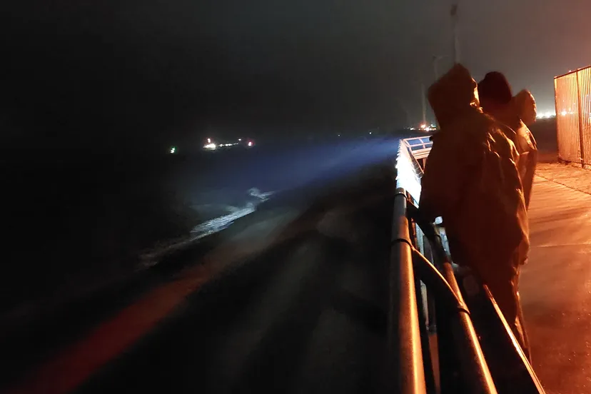 dijkbewaking 18 19 feb 3 waterschap noorderzijlvest