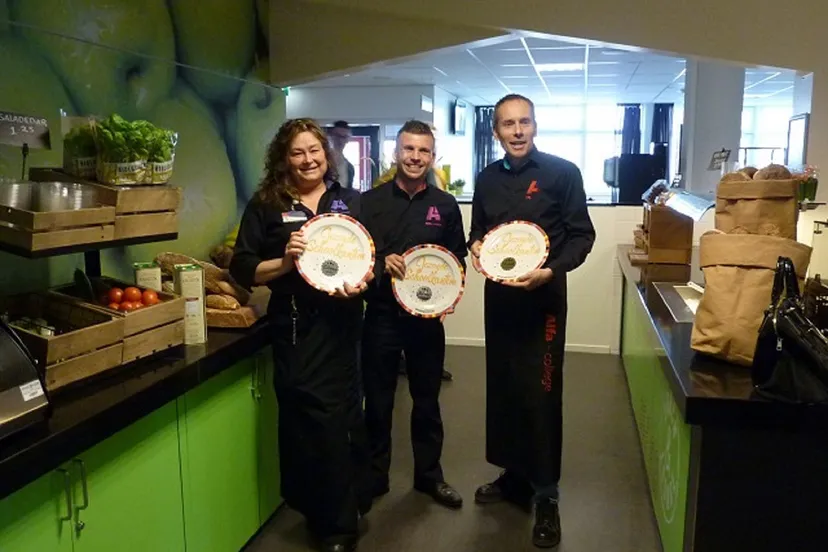 een aantal winnaars van de schoolkantine schaal 2018 5