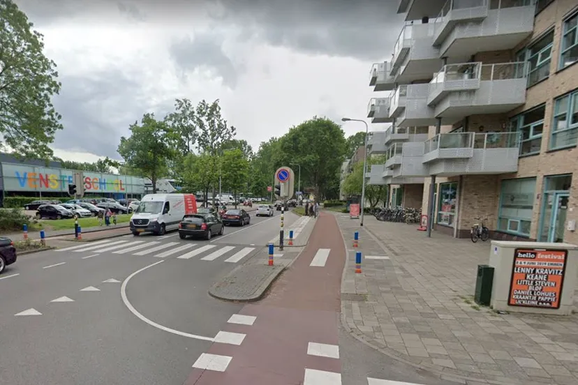 eikenlaan richting winkelcentrum paddepoel