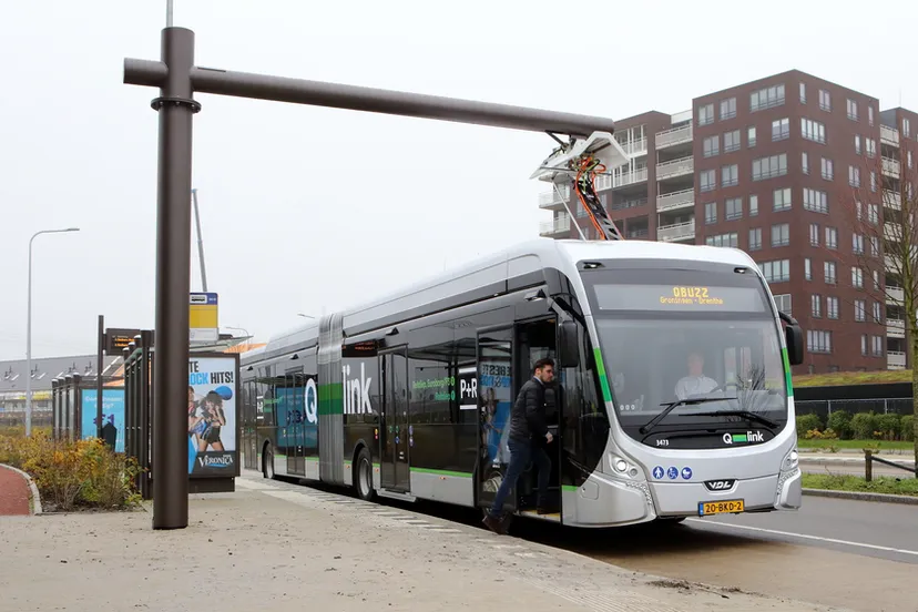 elektrische bus reitdiep
