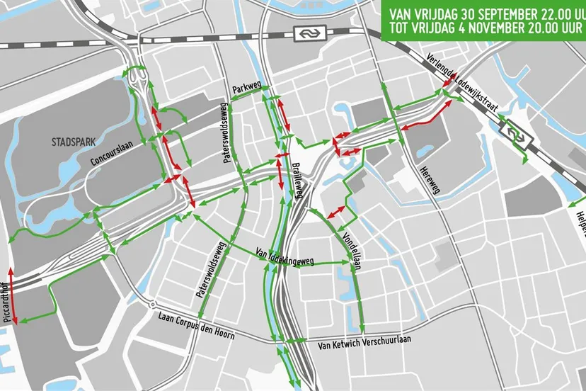 fietskaart najaar 2022 30 sep 4 nov zonder nummers jpgdef aanpak ring zuid
