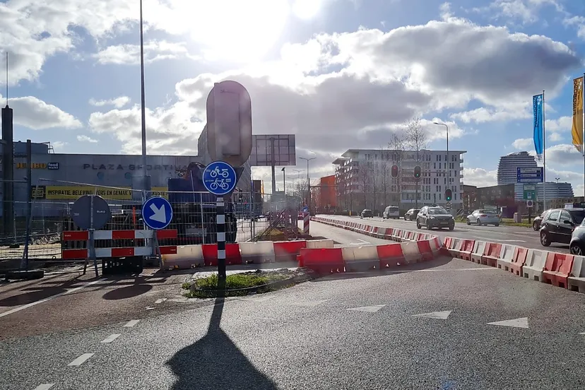 fietspad boumaboulevard en europaweg