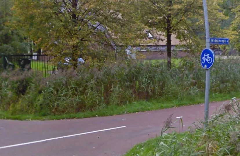 fietspad midscheeps
