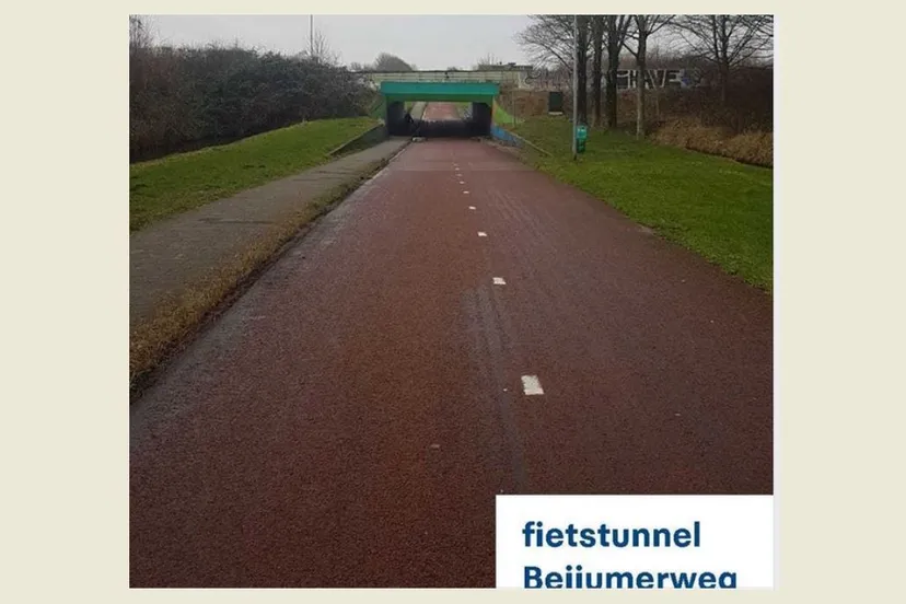 fietstunnel beijumerweg politie groningen facebook1