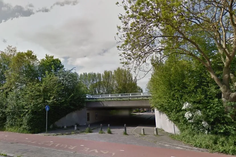 fietstunnel papiermolen