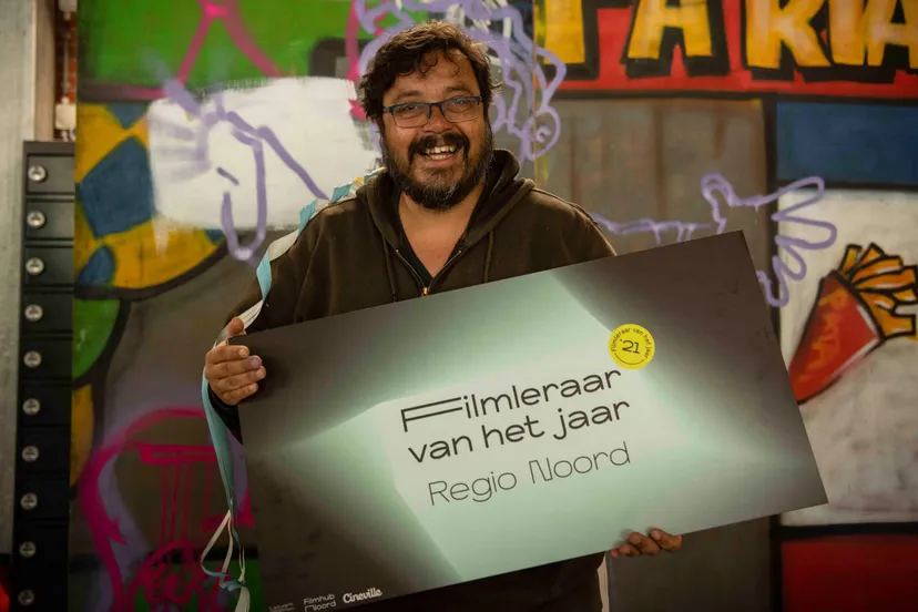 filmleraar van het jaar regio noord credits bob de vries