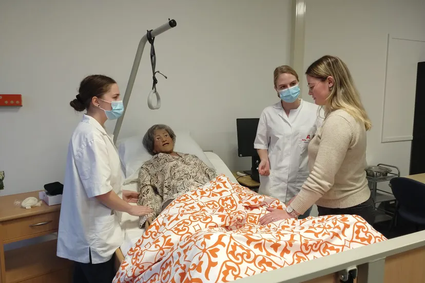 foto alfa college simulatiepoppen