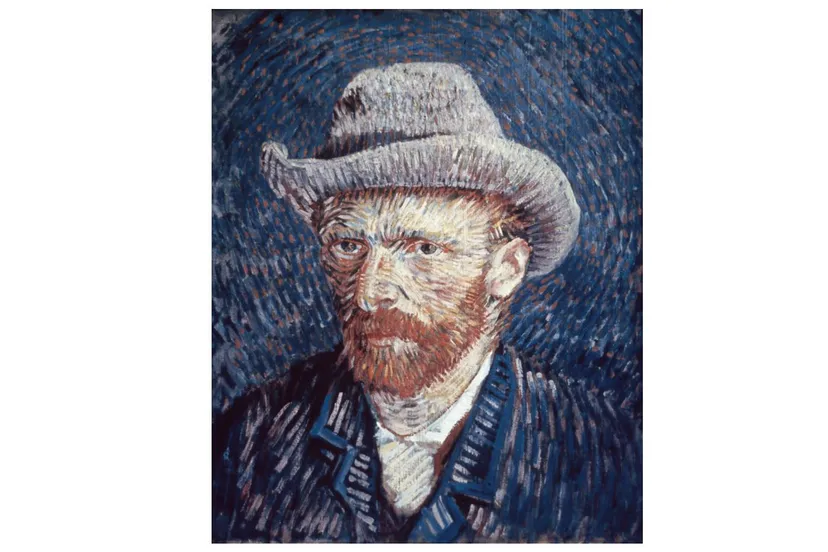foto van een zelfportret van vincent van gogh cc0 publiek domein wikipedia