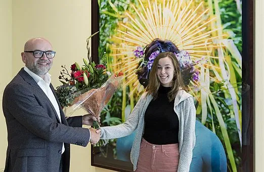 gerbrich huisman 100000ste bezoeker lachapelle