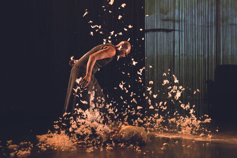 germaine acogny i mikal serre somewhere at the beginning onbekend 61