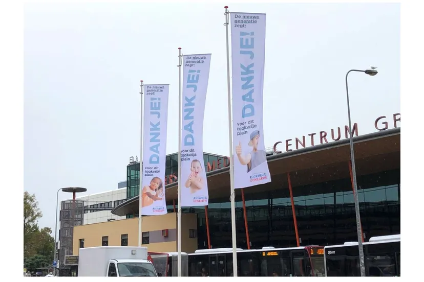 gezamenlijk voor een rookvrij hanzeplein