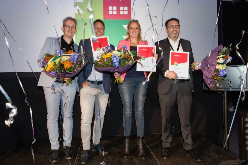 gop finalisten 2 1 van links naar rechts witec witec 365werk en heiploeg foto jan buwalda