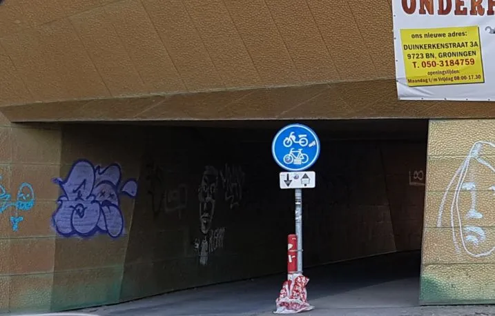 gouden fietstunnel jan 1