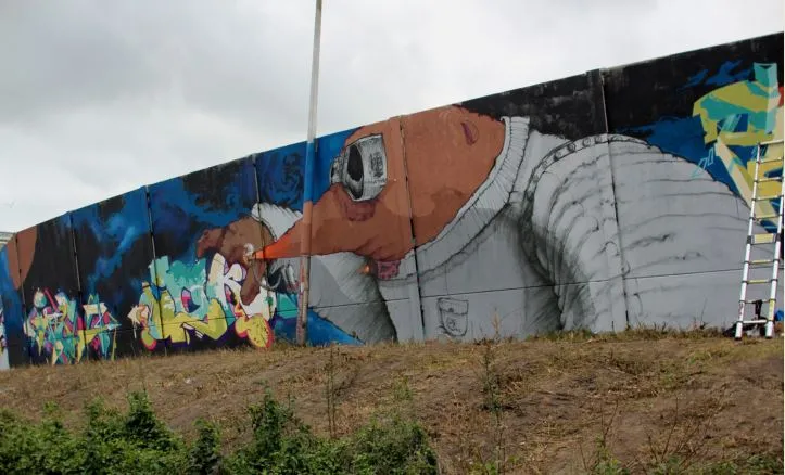 graffiti urban house groningen1