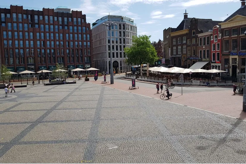 grote markt vanaf stadhuis 100 stadspartij
