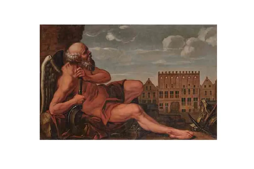 hermannus collenius de allegorie van de tijd groninger museum1jpg