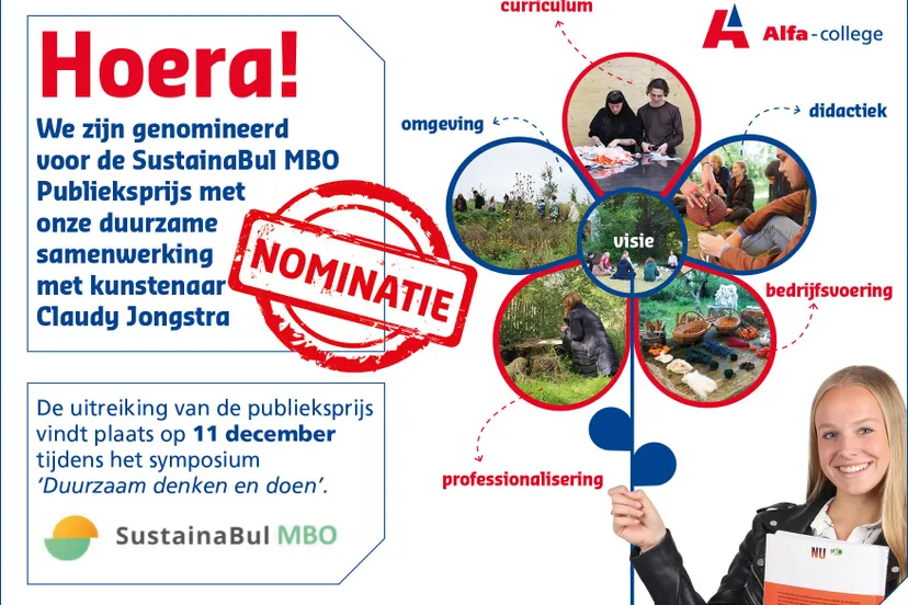 hoera alfa college is genomineerd voor sustainabul 2020 1
