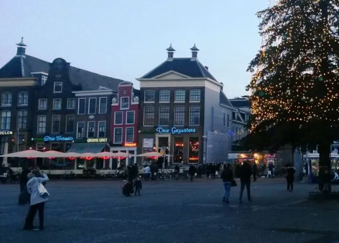 horeca kerstboom grote markt