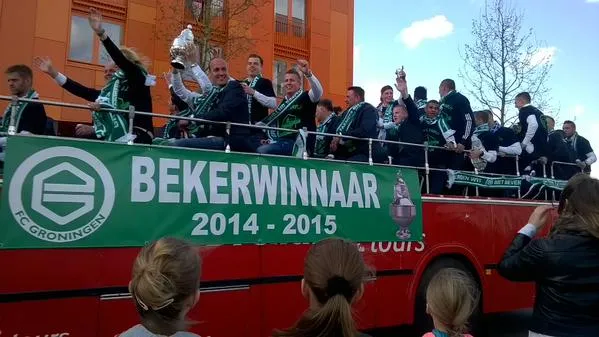 huldiging fc groningen hq twitter jelle dijkstra