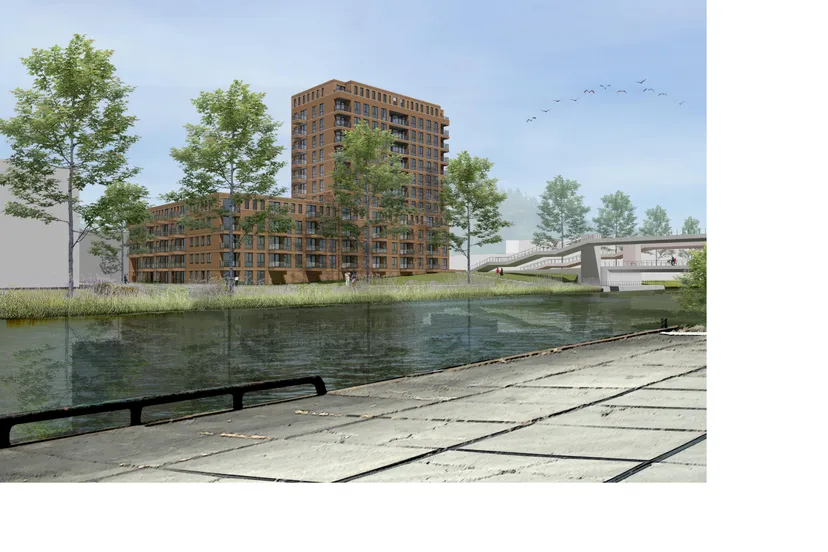 impressie appartementencomplex lefier bgdd 1