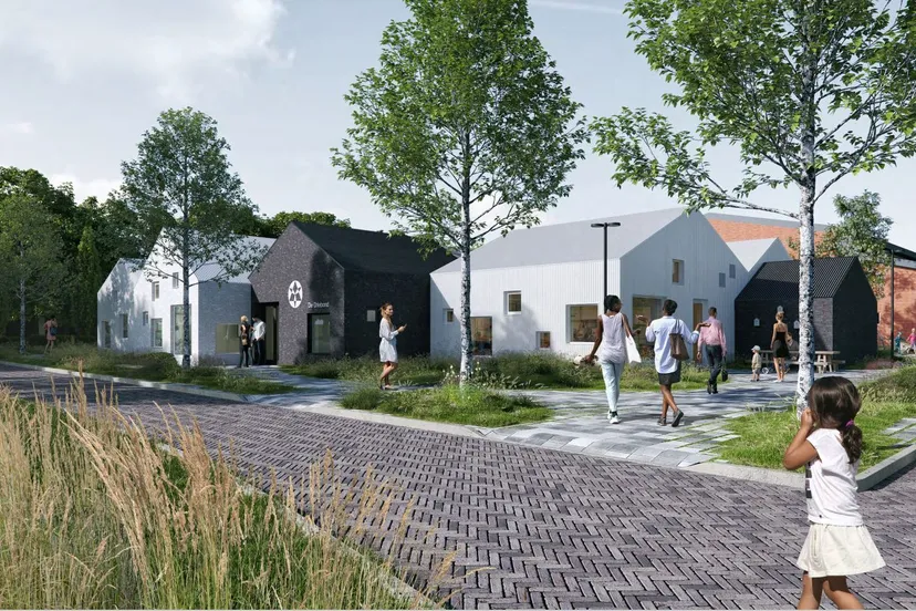 impressie van architectenbureau vector i