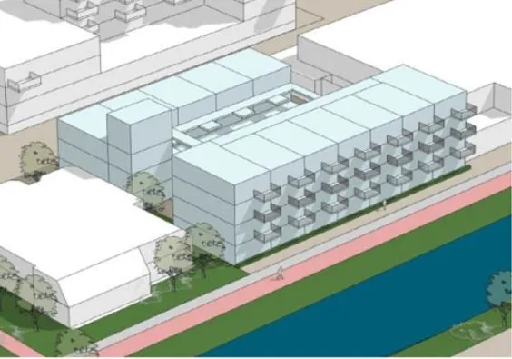 impressie zuidzijde lefier inbo