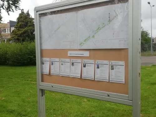 informatiebord haren emma laan