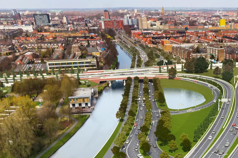 julianabrug zuidzijde impressie