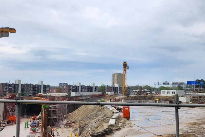 julianaplein ingang tunnel