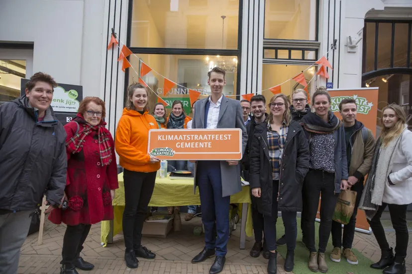 klimaatstraatfeest startevenement gouden ster gemeente groningen nov 2017