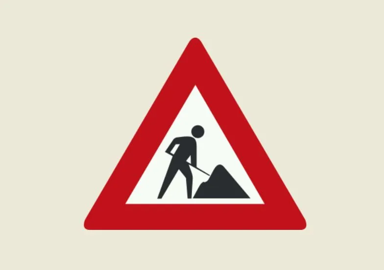 knipsel verkeersbord