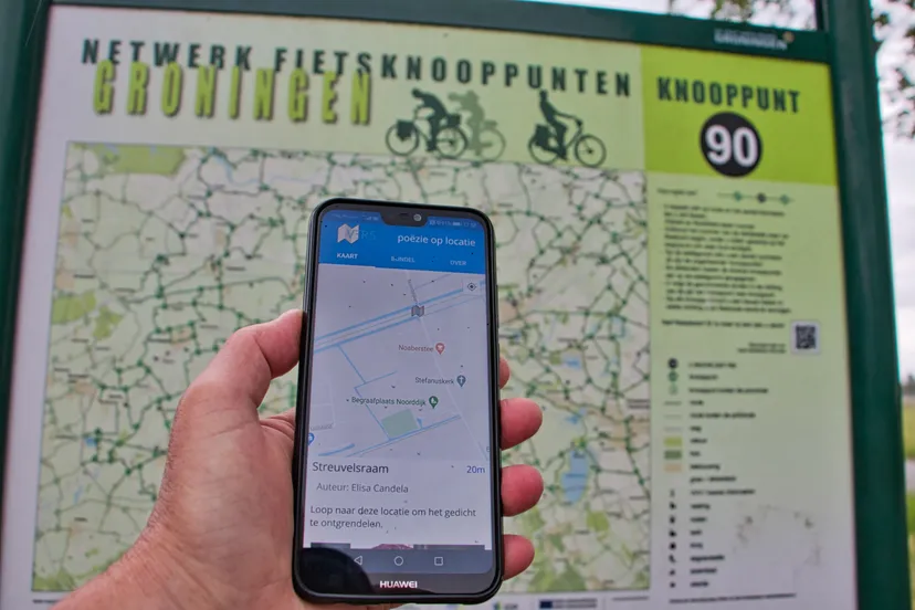 knooppuntmobiel1 annie postma gedichten luisteren bij 200 fietsknooppunten in stad en ommeland