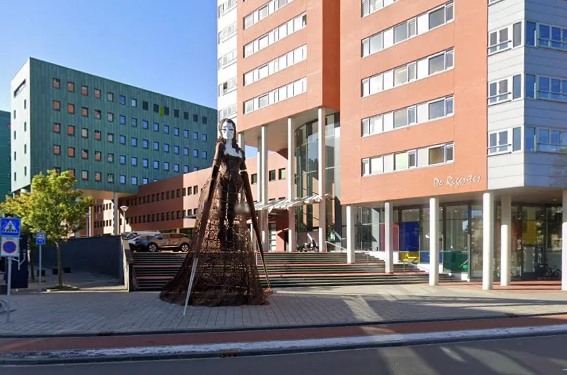 kunstwerk ultra bij emmasingel stationsgebied