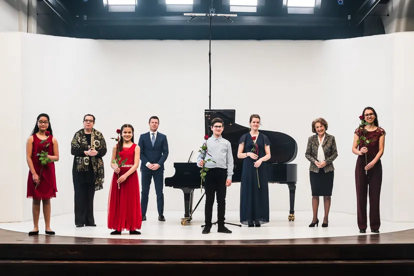 majanka fotografie 4 eerste prijswinnaars bij nationale finale prinses christina klassiek concours