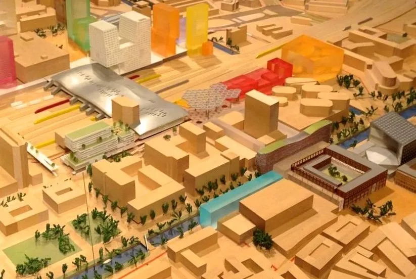 maquette van nieuw hoog catharijne utrecht e1520515881202