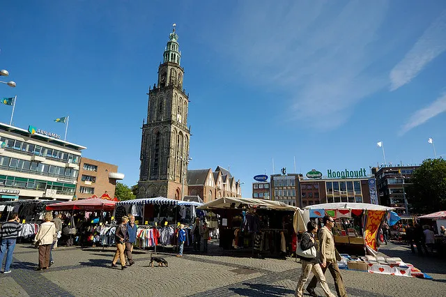 markt in groningen cc by nd 20 creative commons flickr johan wieland
