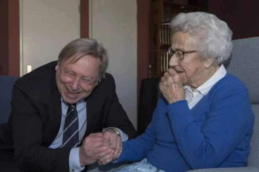 mevrouw a van der veer 100 jaar ren keijzer